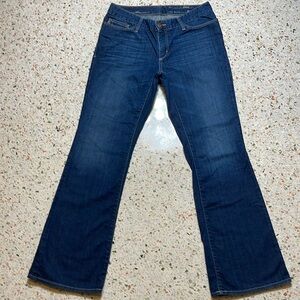 Sexy Eddie Bauer Curvy Bootcut Jeans Womens 8 Stretch Denim Blue Jeans